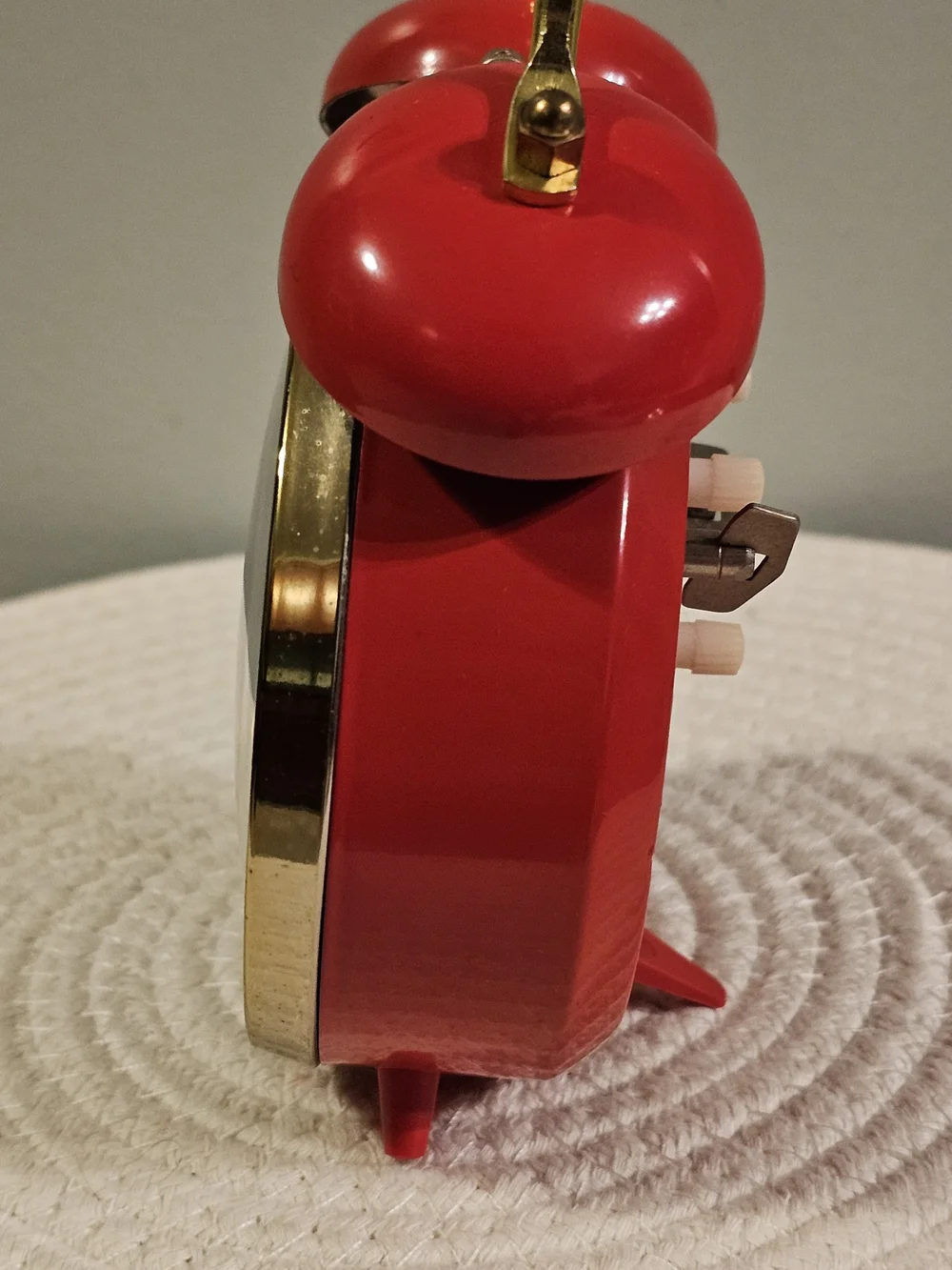 Ronald McDonald Vintage Two-Bell McDonald's Alarm Clock Made In Brazil